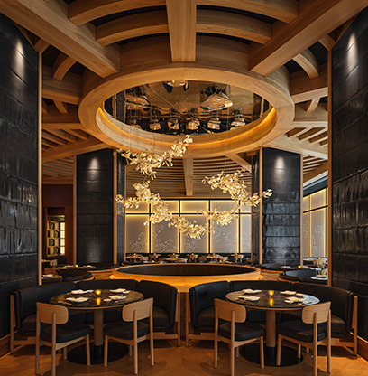 Nobu Toronto's main dining room