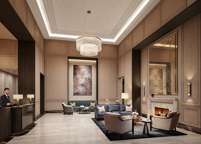 The Lobby at Coterie Hudson Yards