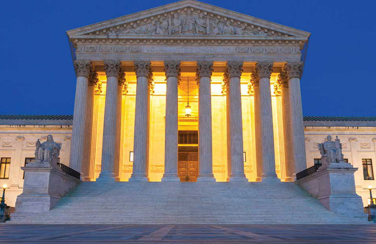 government lighting in historical building