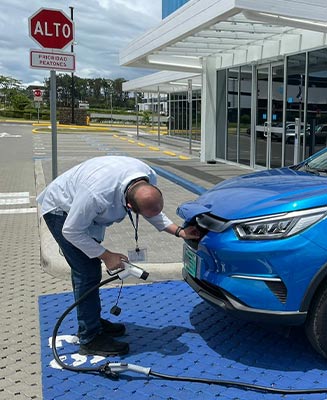 EV charging stations